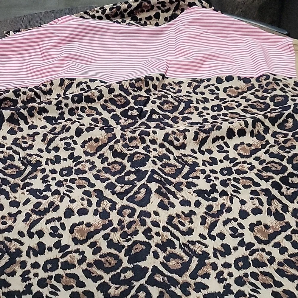 NWT Boutique 2 Piece Pink & Leopard Print Set - Picture 6 of 9